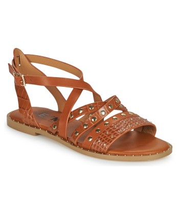 Sandales femmes Elue par nous LESCOT Marron