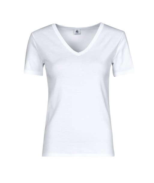 T-shirt femmes Petit Bateau BAHANI Blanc