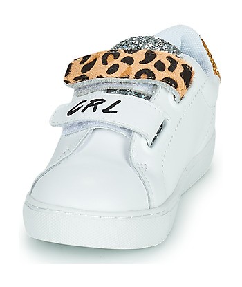 Baskets basses enfant filles Bons baisers de Paname MINI EDITH GRL PWR