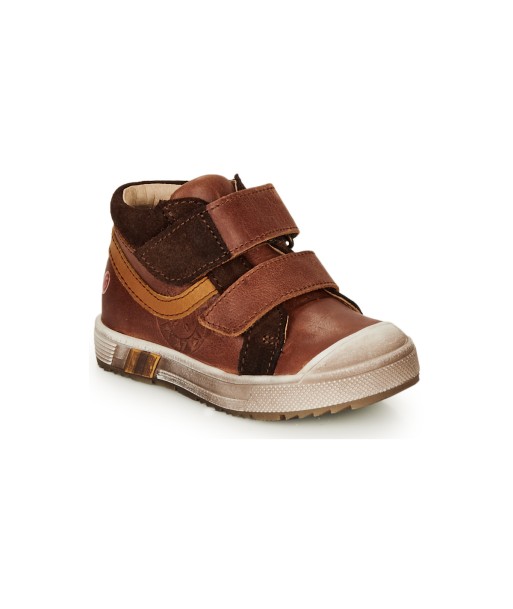 Baskets montantes enfant garcons GBB OMALLO Marron