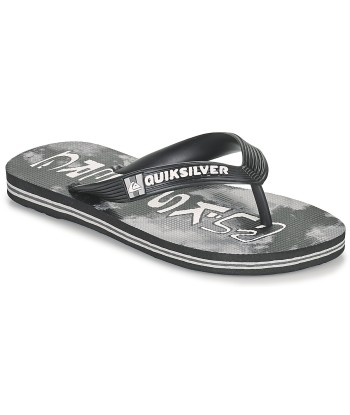 Tongs enfant garcons Quiksilver MOLOKAI ACID DROP YOUTH Noir