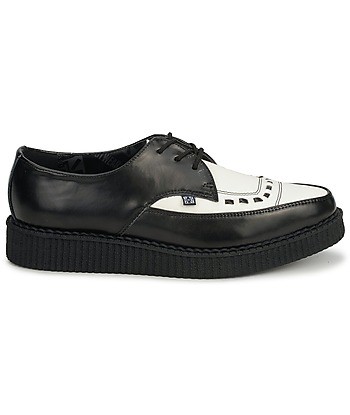 Derbies femmes TUK POINTED CREEPER Noir