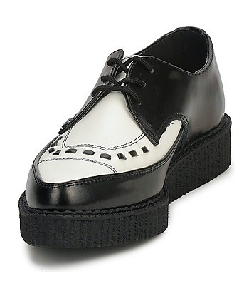 Derbies femmes TUK POINTED CREEPER Noir
