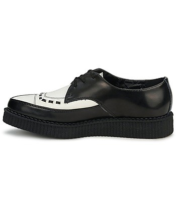 Derbies femmes TUK POINTED CREEPER Noir