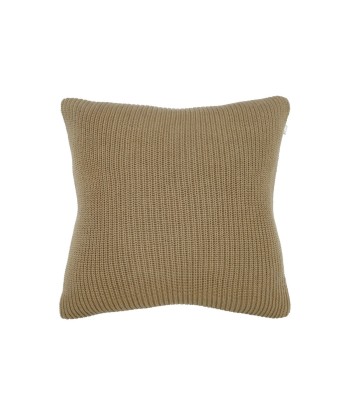 Coussins Present Time KNITTED Marron