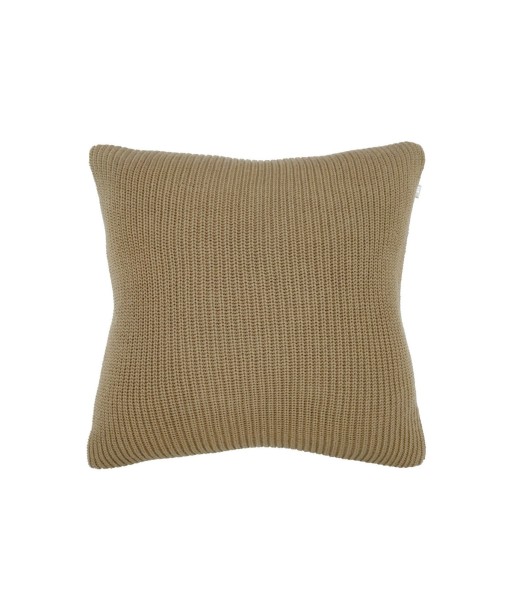 Coussins Present Time KNITTED Marron