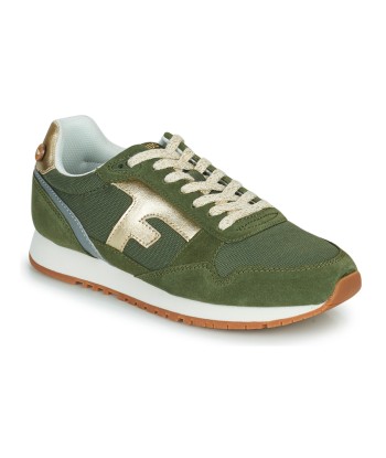 Baskets basses femmes Faguo ELM Kaki