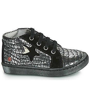 Baskets montantes enfant filles GBB LETO Noir