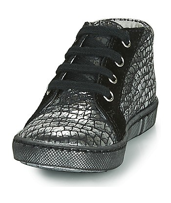 Baskets montantes enfant filles GBB LETO Noir