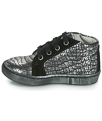 Baskets montantes enfant filles GBB LETO Noir