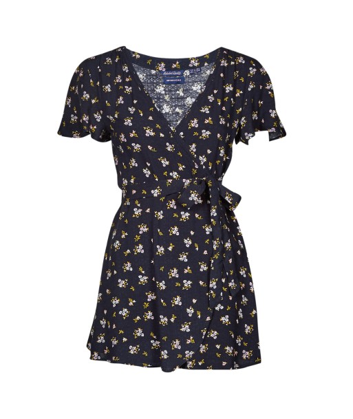 Robe femmes Superdry VINTAGE MINI WRAP DRESS Marine