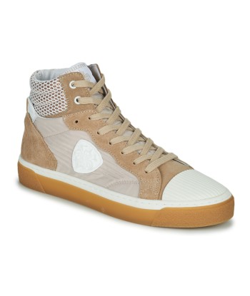 Baskets montantes femmes Philippe Morvan HOXY Beige