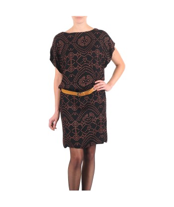 Robe courte femmes Antik Batik QUINN Noir