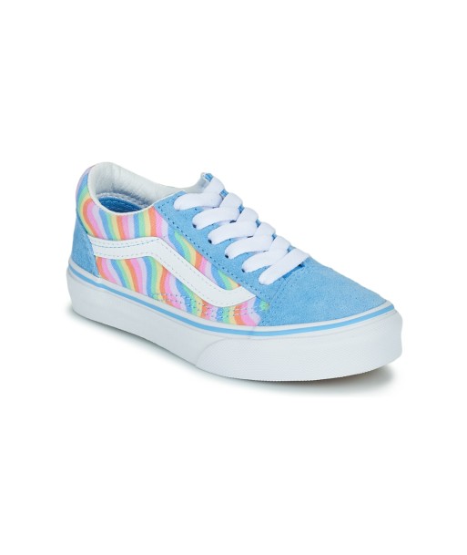 Baskets basses enfant filles Vans OLD SKOOL Bleu