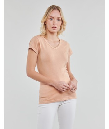 T-shirt femmes G-Star Raw EYBEN SLIM V T WMN S\S OD Rose