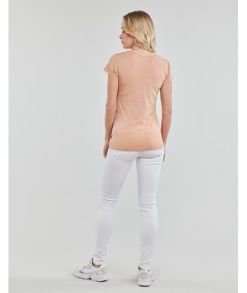 T-shirt femmes G-Star Raw EYBEN SLIM V T WMN S\S OD Rose