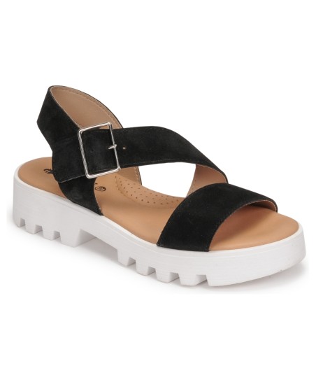 Sandales enfant filles Citrouille et Compagnie PIPOTI Noir