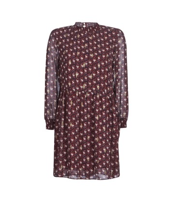 Robe courte femmes Betty London LILY Bordeaux