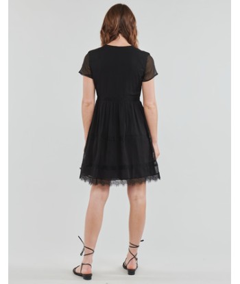 Robe courte femmes Le Temps des Cerises INAYA Noir