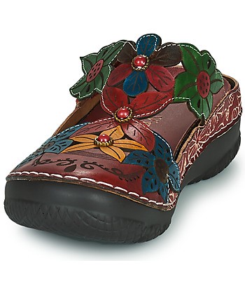 Sabots femmes Laura Vita IDCELETTEO 0322 Rouge