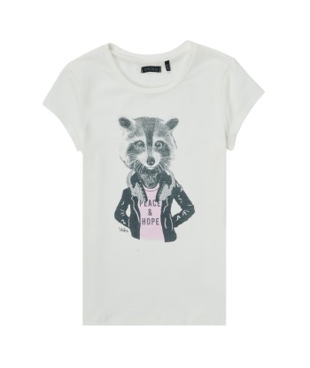 T-shirt enfant filles Ikks ECOSI Blanc