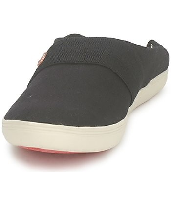 Slip ons femmes Dragon Sea XIAN TOILE Noir