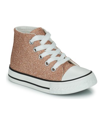 Baskets montantes enfant filles Citrouille et Compagnie OUTIL Doré