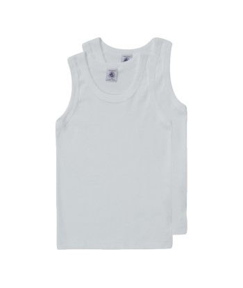 Debardeur enfant garcons Petit Bateau NATHAN Blanc