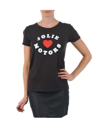 T-shirt femmes Kulte LOUISA JOLIEMOTOR 101954 NOIR Noir