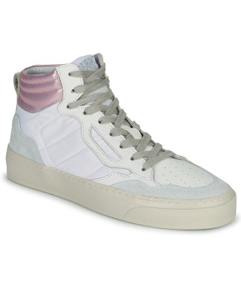 Baskets montantes femmes Semerdjian TREVO Blanc