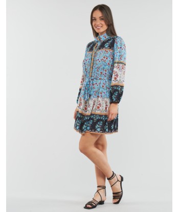 Robe courte femmes Derhy INDIAN BORDER Multicolore