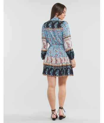 Robe courte femmes Derhy INDIAN BORDER Multicolore