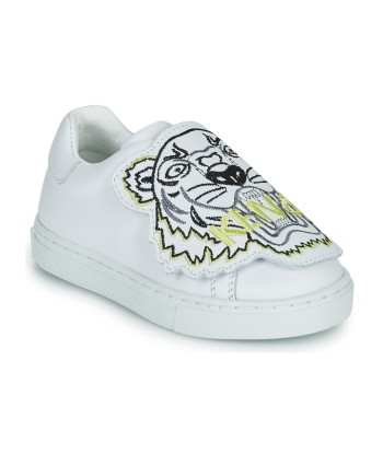 Baskets basses enfant garcons Kenzo K59039 Blanc