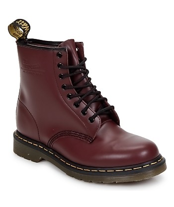Boots femmes Dr. Martens 1460 CHERRY RED SMOOTH Rouge