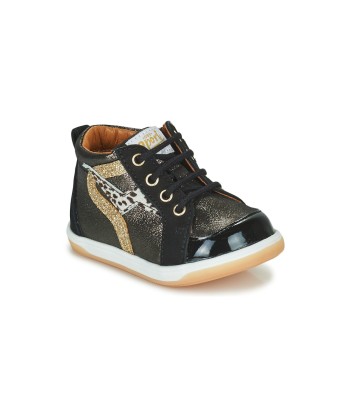 Baskets montantes enfant filles GBB FOUDRE Noir