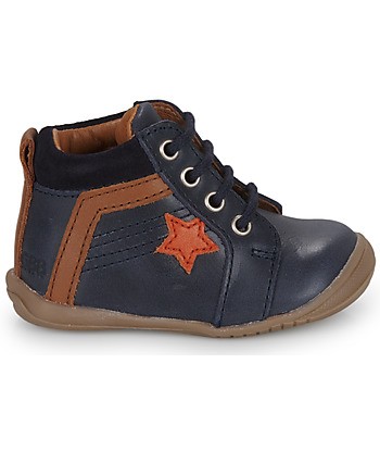 Baskets montantes enfant garcons GBB CARSON Marine