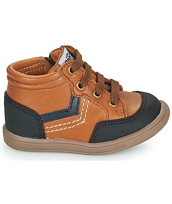 Baskets montantes enfant garcons GBB VIGO Marron