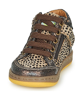 Baskets montantes enfant filles GBB VICKY Beige