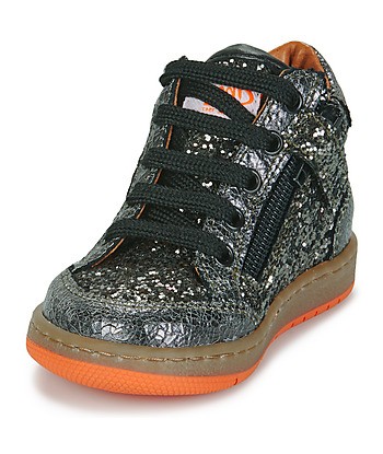 Baskets montantes enfant filles GBB VICKY Noir