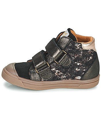 Baskets montantes enfant filles GBB SAFIA Noir