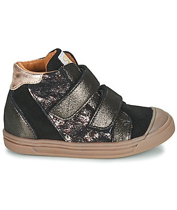 Baskets montantes enfant filles GBB SAFIA Noir