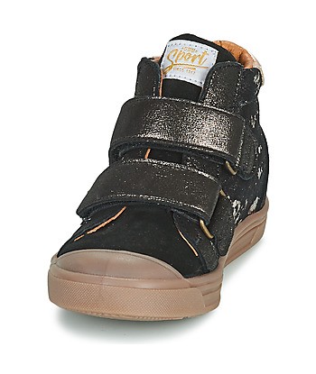 Baskets montantes enfant filles GBB SAFIA Noir