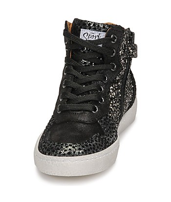 Baskets montantes enfant filles GBB TAROLI Noir