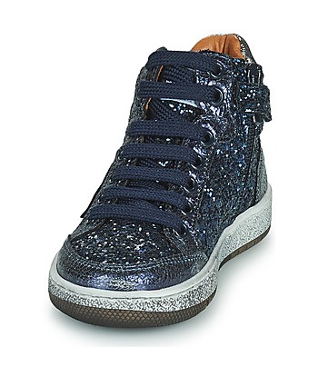 Baskets montantes enfant filles GBB SEPHY Bleu