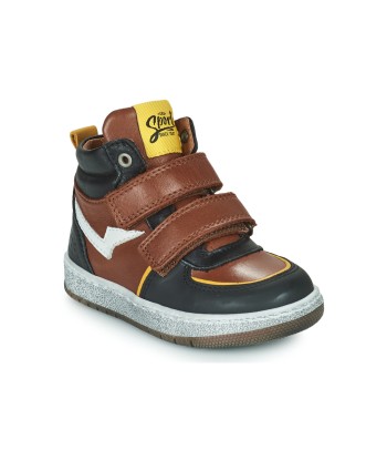 Baskets montantes enfant garcons GBB ODAFI Marron