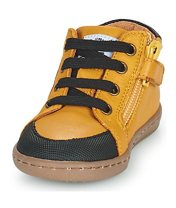 Baskets montantes enfant garcons GBB ABOBA FLEX Jaune