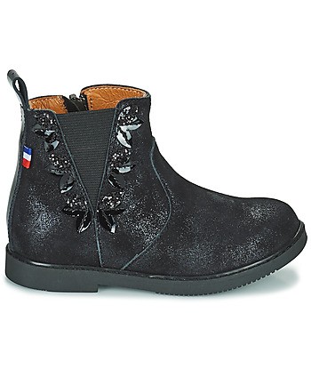Boots enfant filles GBB PETITOUNE Noir