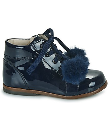 Baskets montantes enfant filles Little Mary HORTENCE Bleu