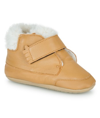 Ballerines garcons Easy Peasy MY IFOU Marron