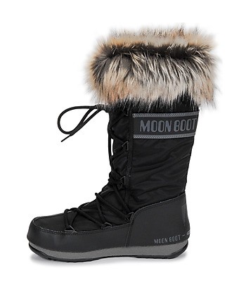 Bottes neige femmes Moon Boot MOON BOOT MONACO WP 2 Noir